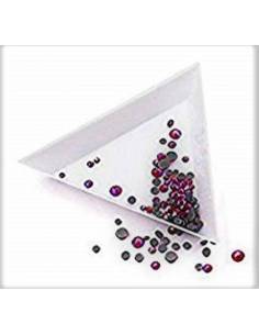 Piattino triangolare plastica