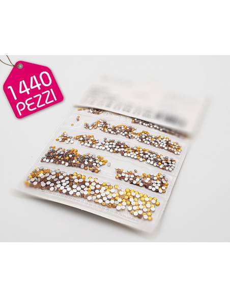 Brillantini "oro giallo" (1440pz)