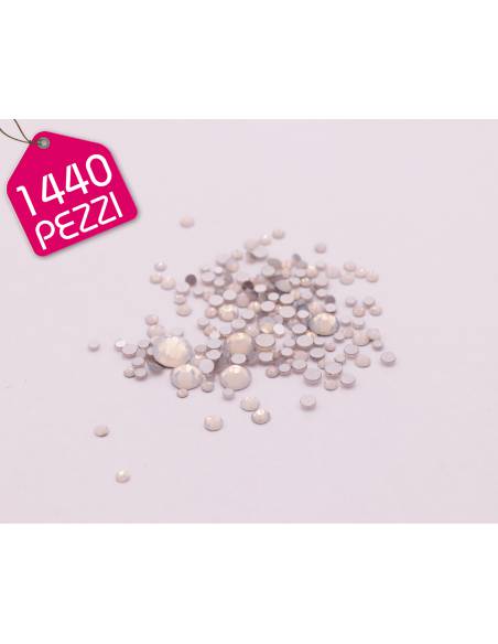 Brillantini "bianco opal"  (1440pz)