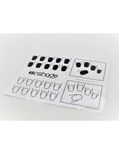 Scheda di pratica plastificata