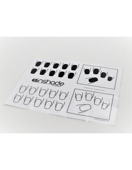 Scheda di pratica plastificata