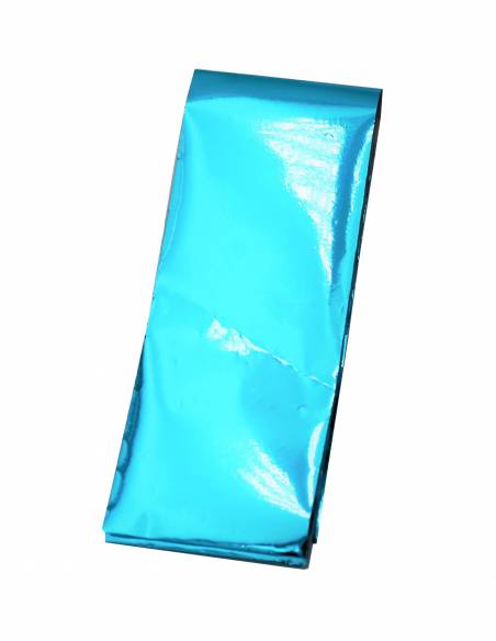 Foil trasferimento azzurro metallizzato