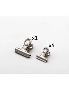 Set mollettine metalliche "Curva C"