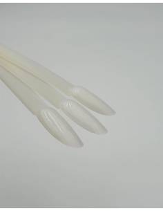 Tip a ventaglio con anello a mandorla (bianche) 2